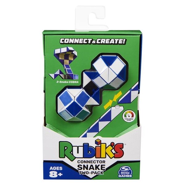 Rubiks Spin Master Rubik's Snake 3D Puzzle Game BlueWhite 6064839